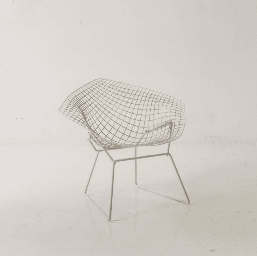Wire chair full image